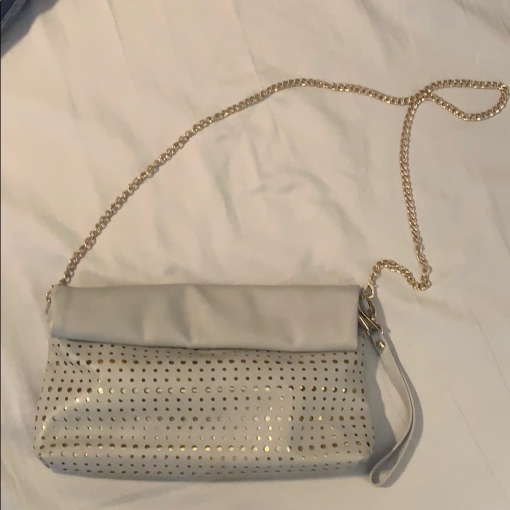 Grey & Gold purse - Picture 5 of 6